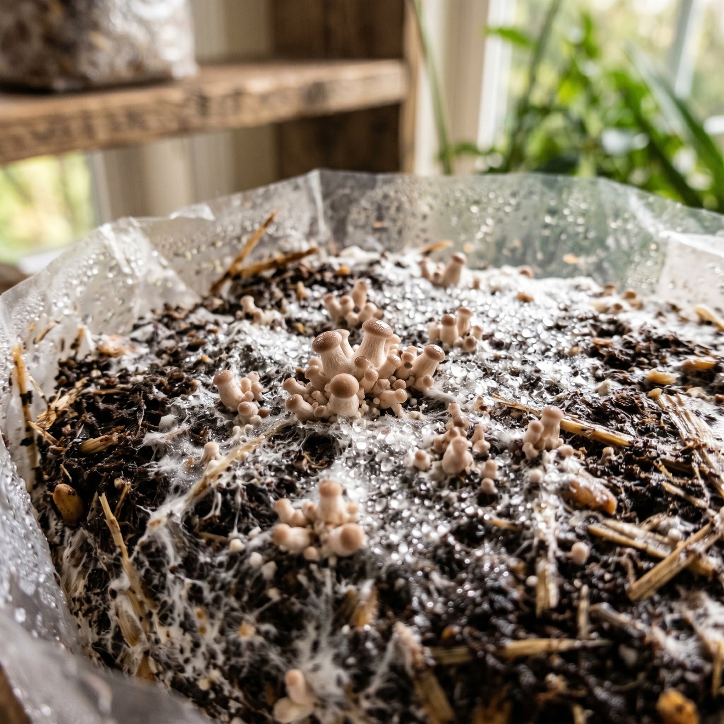 Mushroom Growing Kit for Home Cultivation