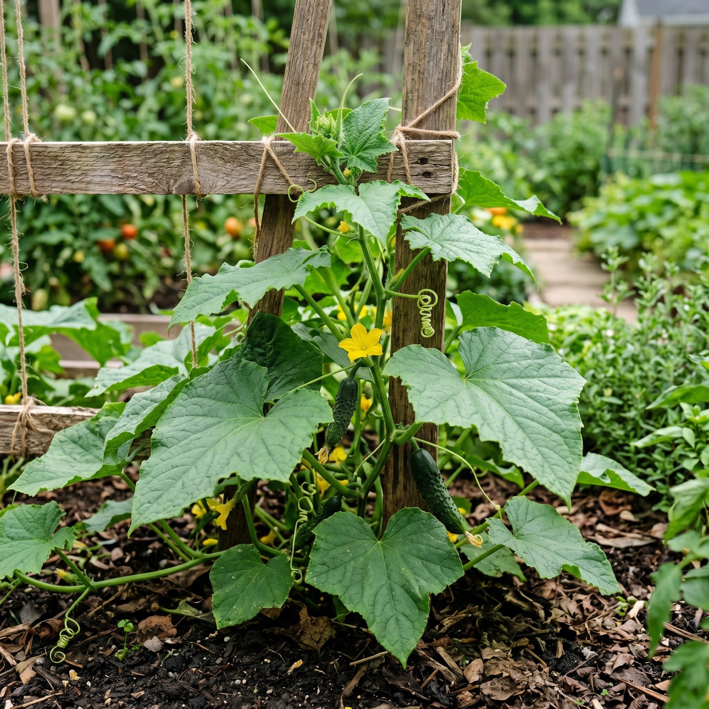 Organic Marketmore Cucumber Seeds – Heirloom Non-GMO Slicing Cucumber (Cucumis sativus)