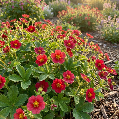 Red Cinquefoil Flower Seeds – Scarlet Garden Flowers