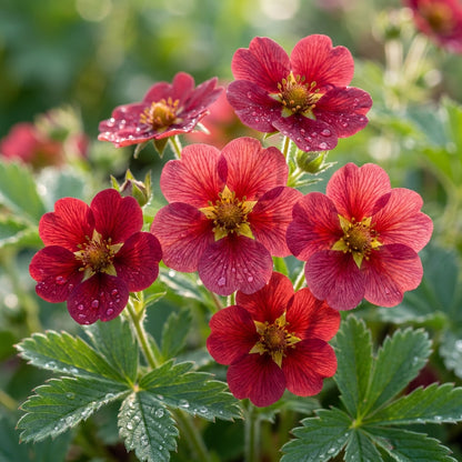 Red Cinquefoil Flower Seeds – Scarlet Garden Flowers