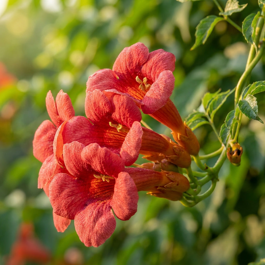 Red Climbing Flower Seeds for Planting