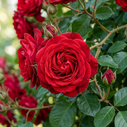 Red Climbing Rose Flower Seeds for Planting
