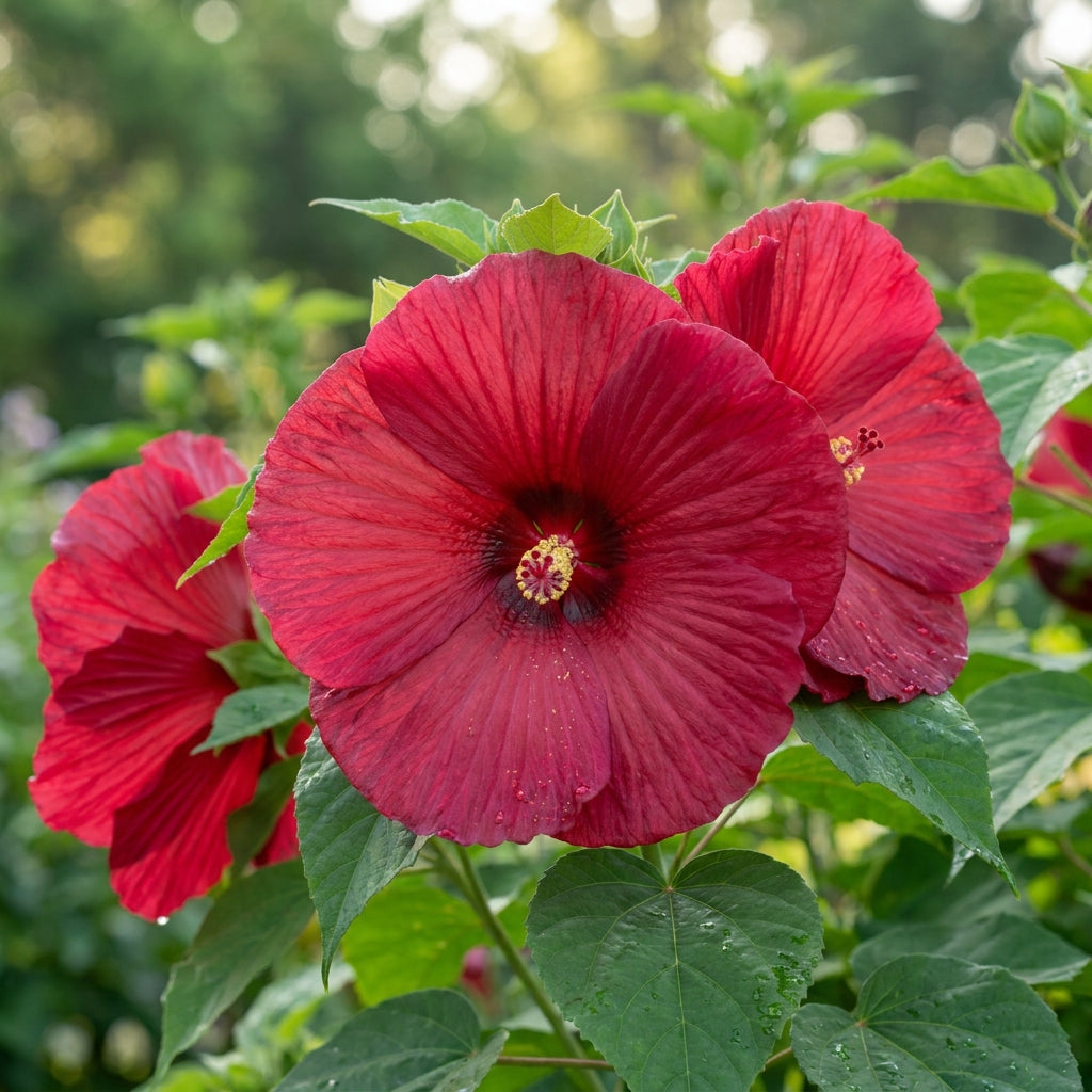 Red Dinner Plate Hibiscus Flower Seeds - Hibiscus Flower Seeds for Garden