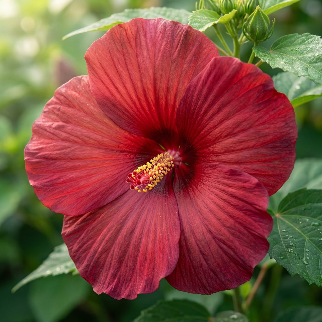 Red Dinner Plate Hibiscus Flower Seeds - Hibiscus Flower Seeds for Garden