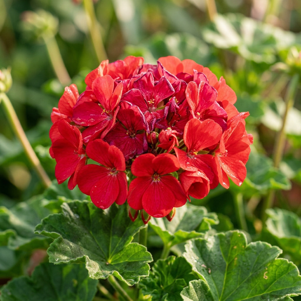 Red Geranium Flower Seeds for Planting