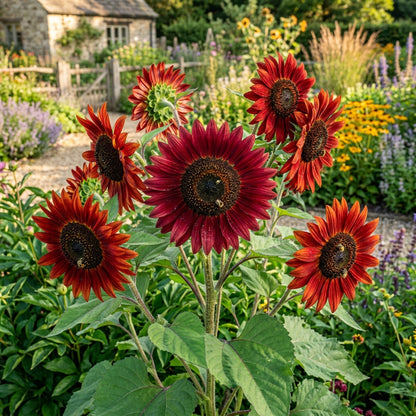 Majestic Red Giant Sunflower Seeds For Planting