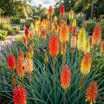 Red Hot Poker 'Uvaria Mix' Flower Seeds for Planting