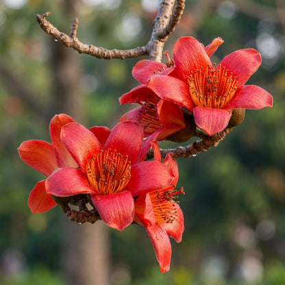 Red Kapok Flower Seeds for Planting