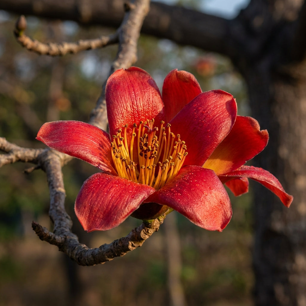 Red Kapok Flower Seeds for Planting