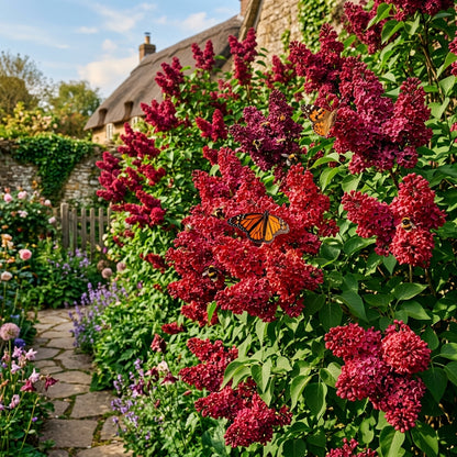 Red Lilac Flower Seeds for Garden Planting