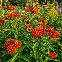 Red Milkweed Flower Seeds for Garden Planting