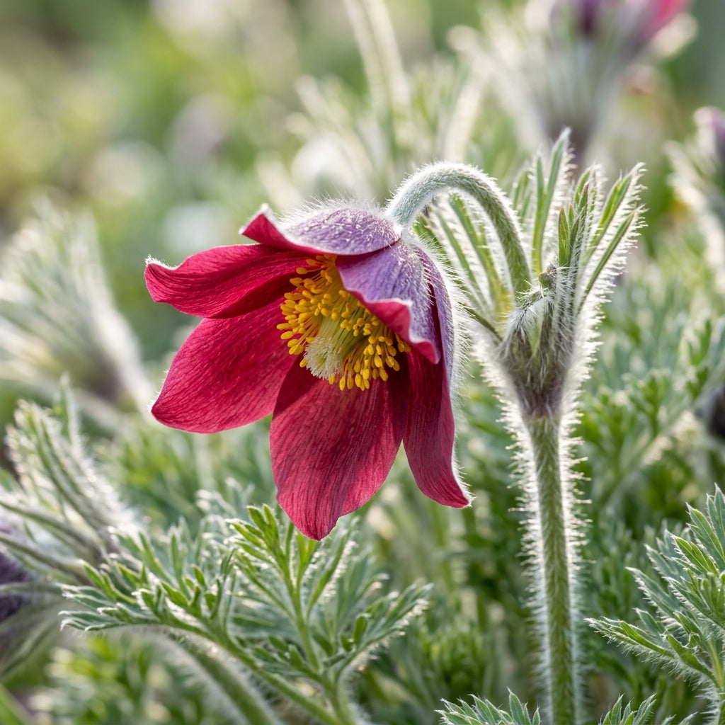 Pulsatilla Vulgaris Rosen Glocke Rubra Seeds