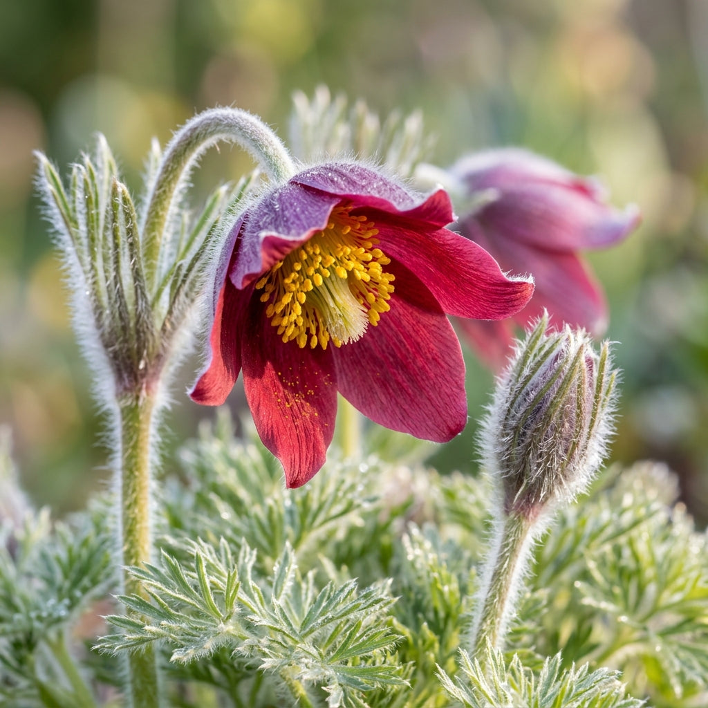 Pulsatilla Vulgaris Rosen Glocke Rubra Seeds
