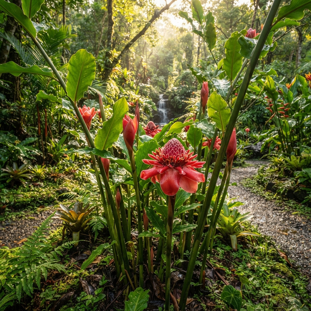 Red Torch Ginger Flower Seeds for Planting