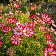 Red White Cosmos Flower Seeds For Planting