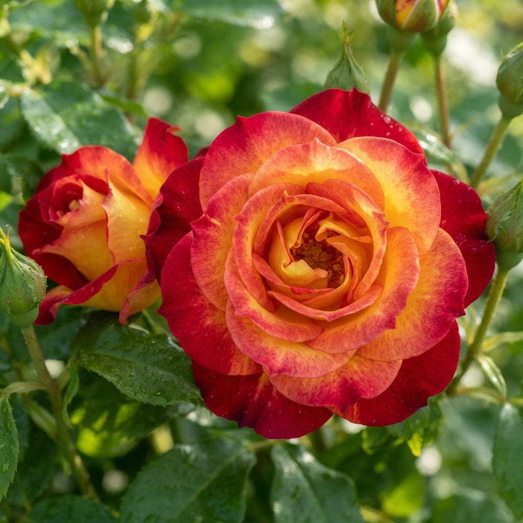 Red and Yellow Rose Flower Seeds for Garden Planting