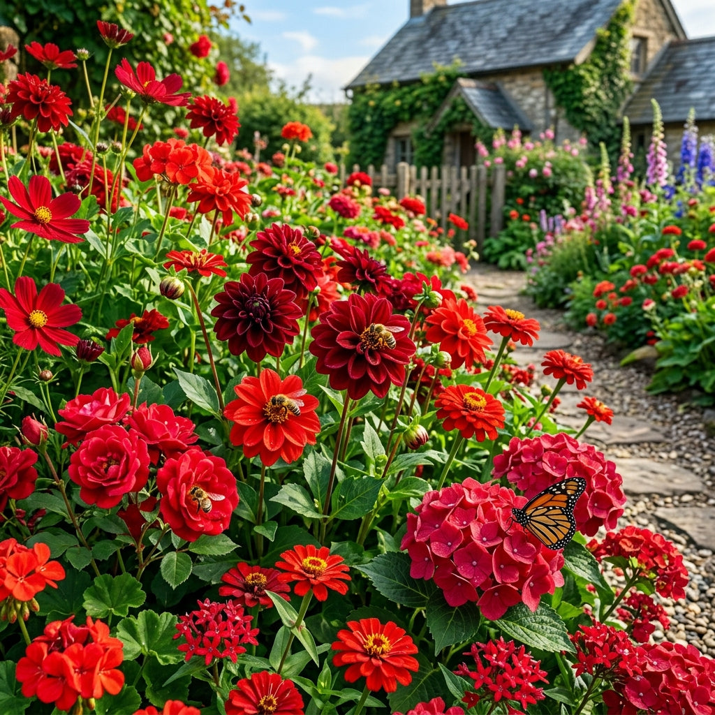 Red Flowering Plant Seeds for Planting