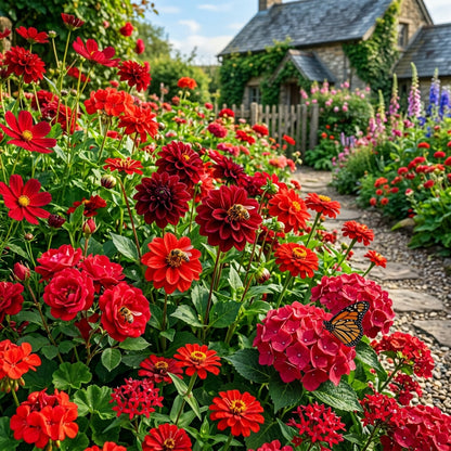 Red Flowering Plant Seeds for Planting