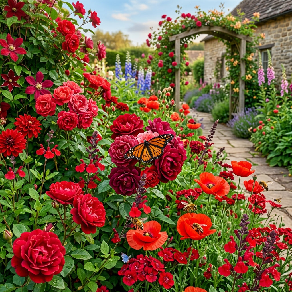 Red Flowering Plant Seeds for Planting