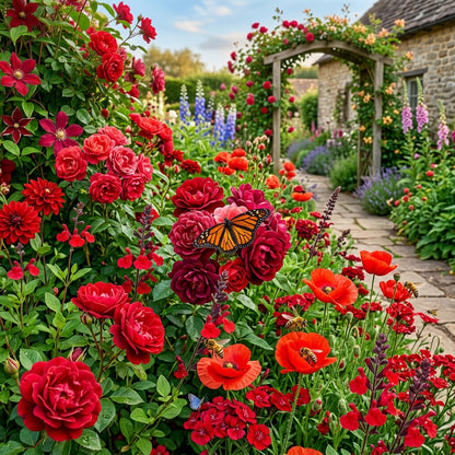 Red Flowering Plant Seeds for Planting