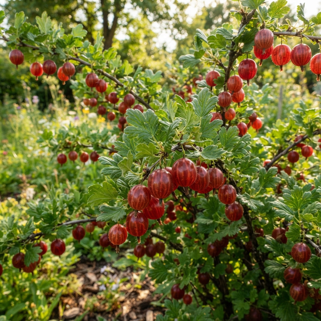 Red Pixwell Gooseberry Seeds for Planting