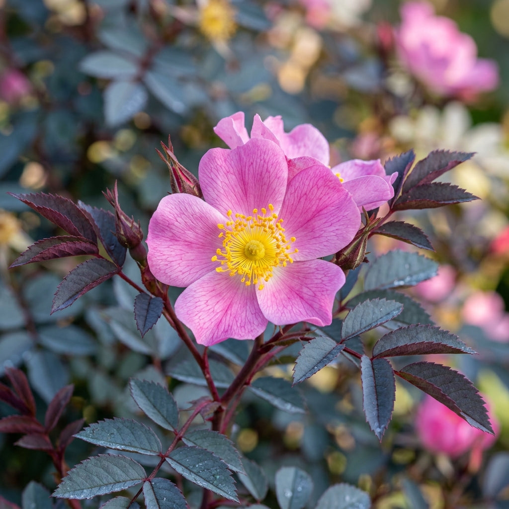 Rosa Glauca Flower Seeds for Garden Planting