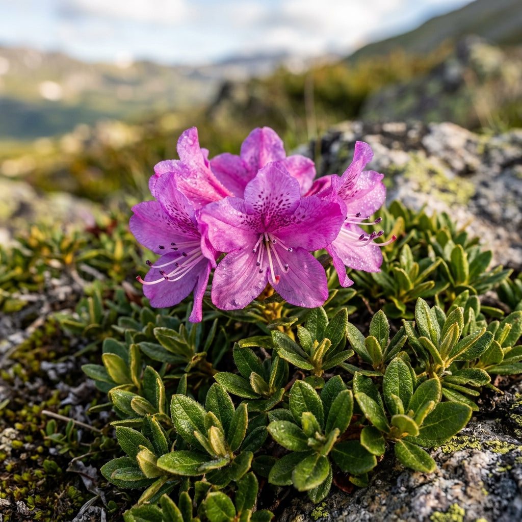 Rhododendron Camtschaticum Flower Seeds For Planting