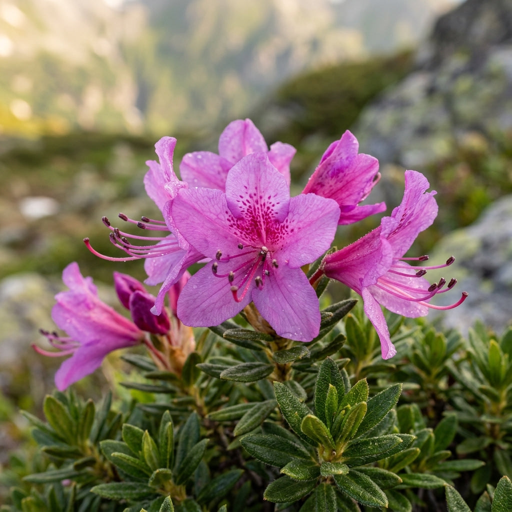 Rhododendron Camtschaticum Flower Seeds For Planting