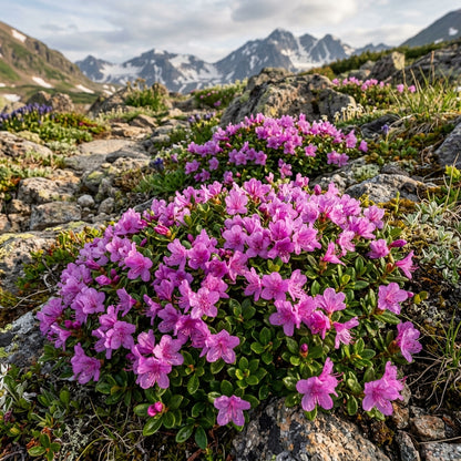 Rhododendron Camtschaticum Flower Seeds For Planting