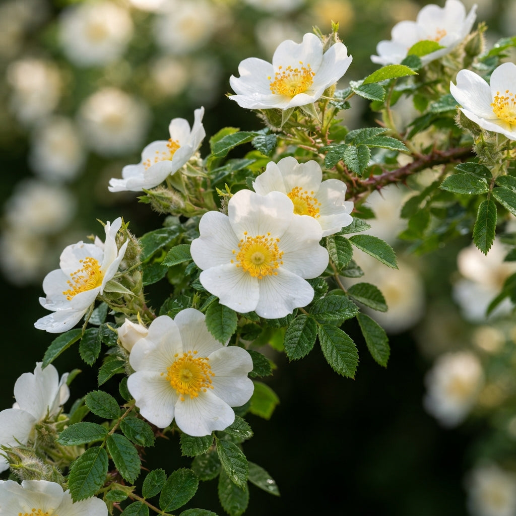 Rosa Spinosissima Flower Seeds for Garden Planting