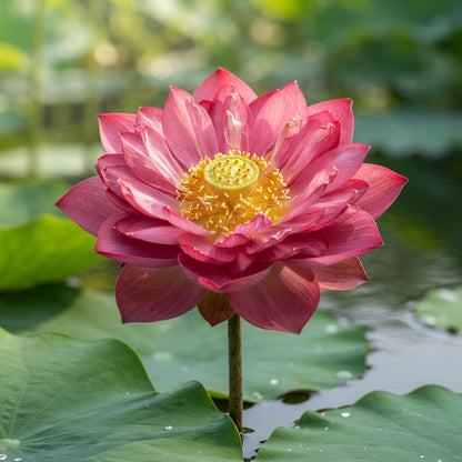 Rose Red Lotus Flower Seeds for Planting