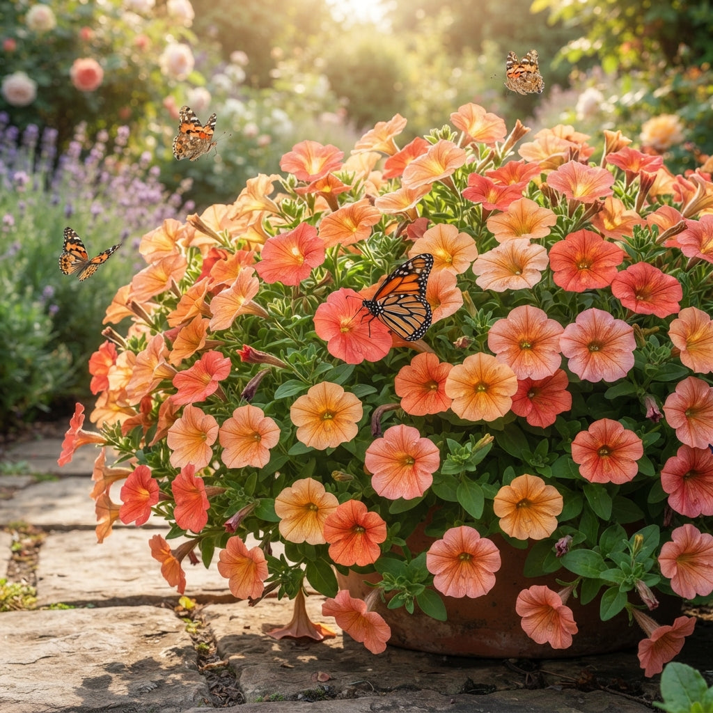 Salmon Petunia Seeds - Salmon Petunia Flower Seeds for Garden
