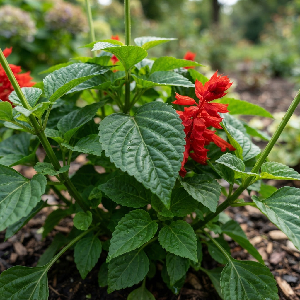 Salvia Dwarf Reddy Formula Mixed Hybrid Seeds for Planting