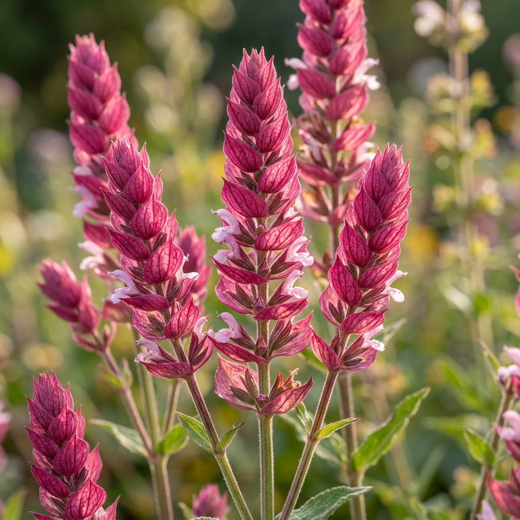 Salvia Viridis Pink Sundae Seeds – Pink Ornamental Spikes