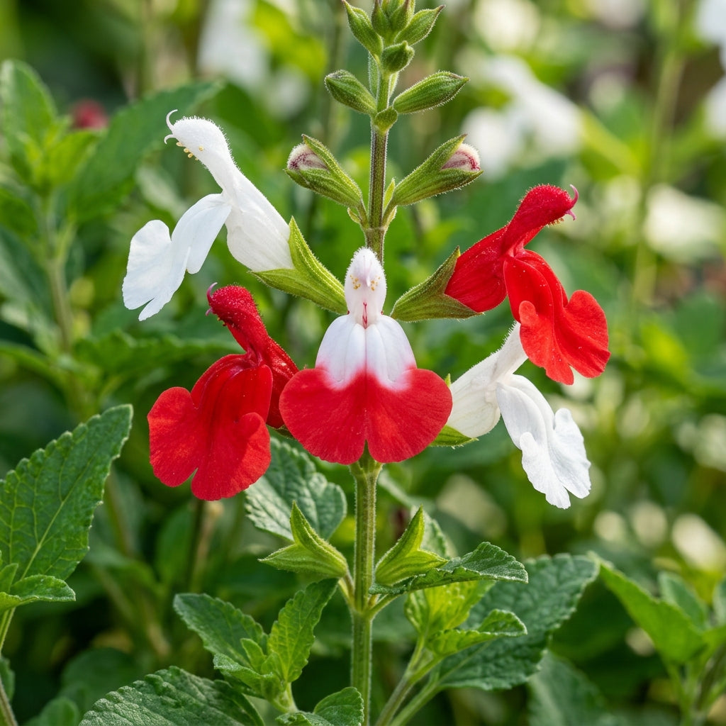 Salvia 'Hot Lips' Flower Seeds for Planting