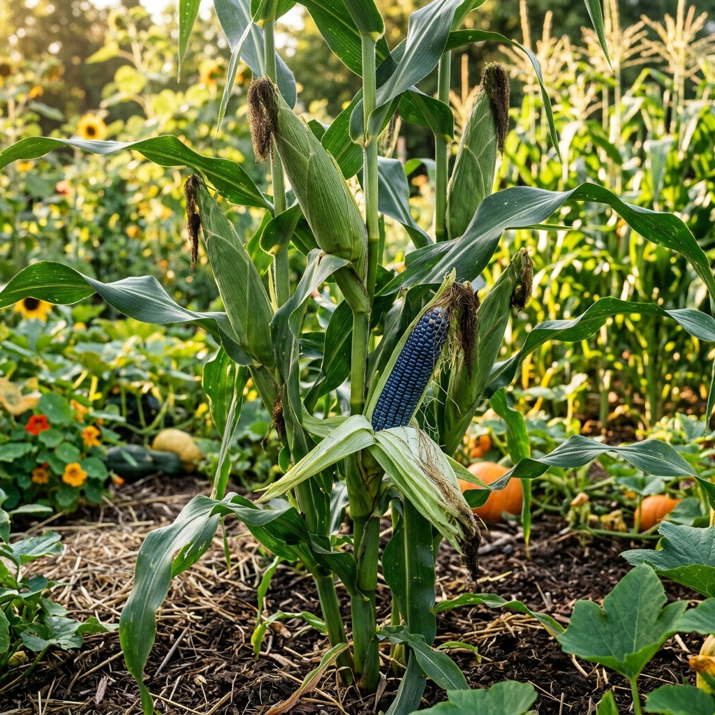 Sapphire Blue Corn Seeds – Heirloom Variety