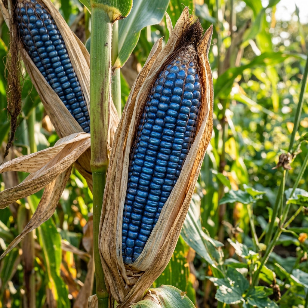 Sapphire Blue Corn Seeds – Heirloom Variety