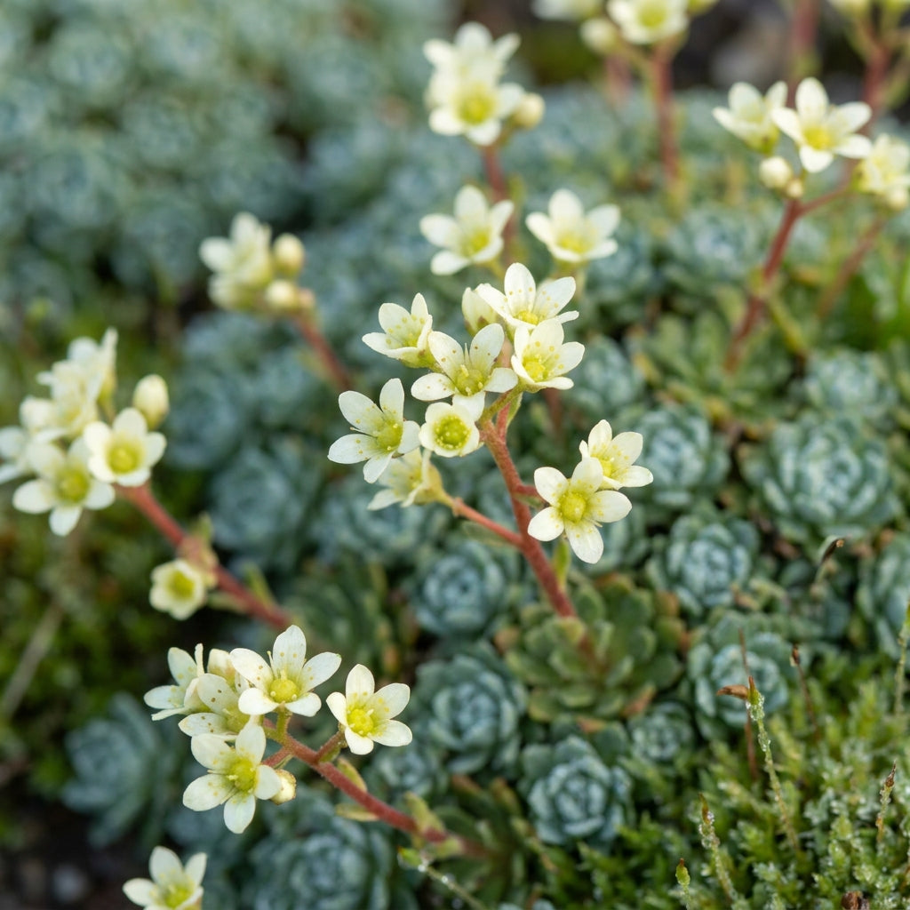Saxifraga Paniculata Minutifolia Seeds for Rock Gardens and Borders