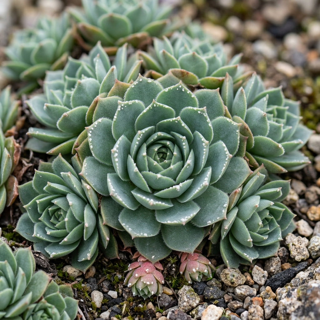 Saxifraga Sempervivum Flower Seeds for Garden Planting