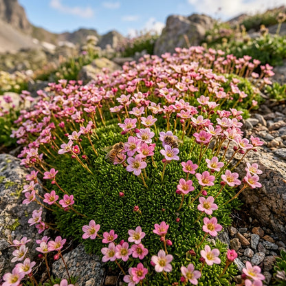 Saxifrage Rose Flower Seeds for Garden Planting
