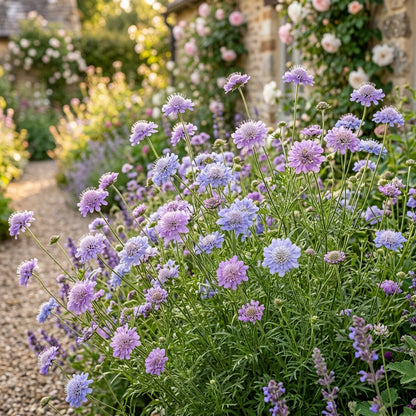 Scabiosa Comosa Pincushion Flower Seeds For Planting