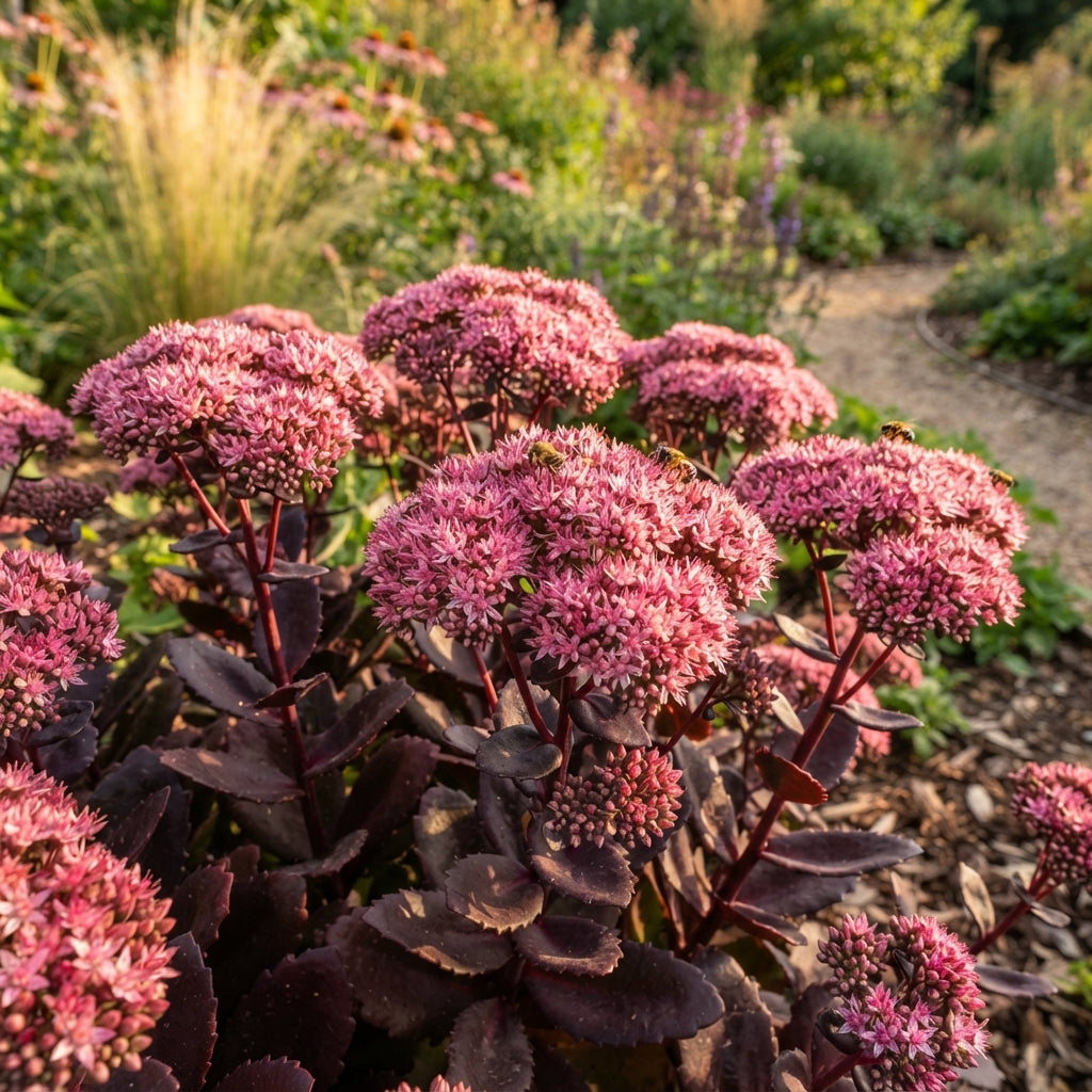 Sedum Emperor's Wave Telephium Hyb Seeds for Garden Planting