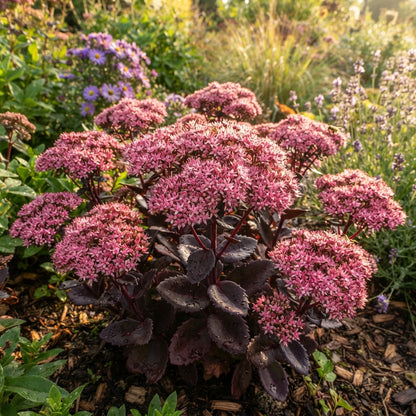 Sedum Telephium Postman's Pride Seeds for Garden Planting