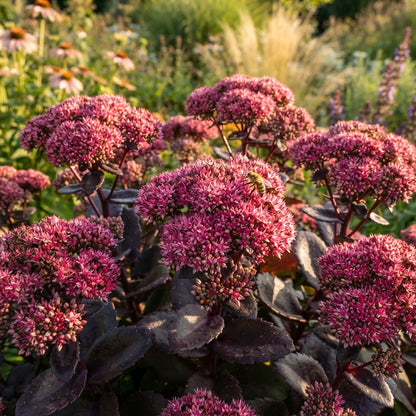 Sedum Telephium Postman's Pride Seeds for Garden Planting