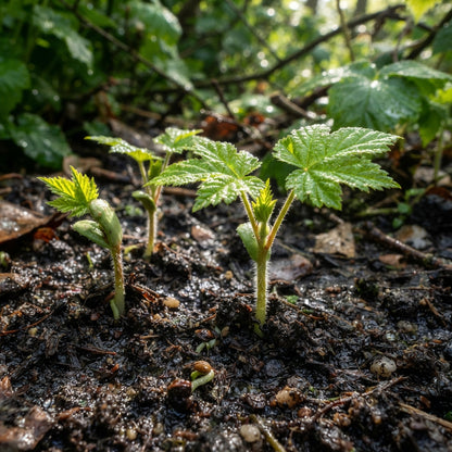Purple Flowering Raspberry Seeds for Planting