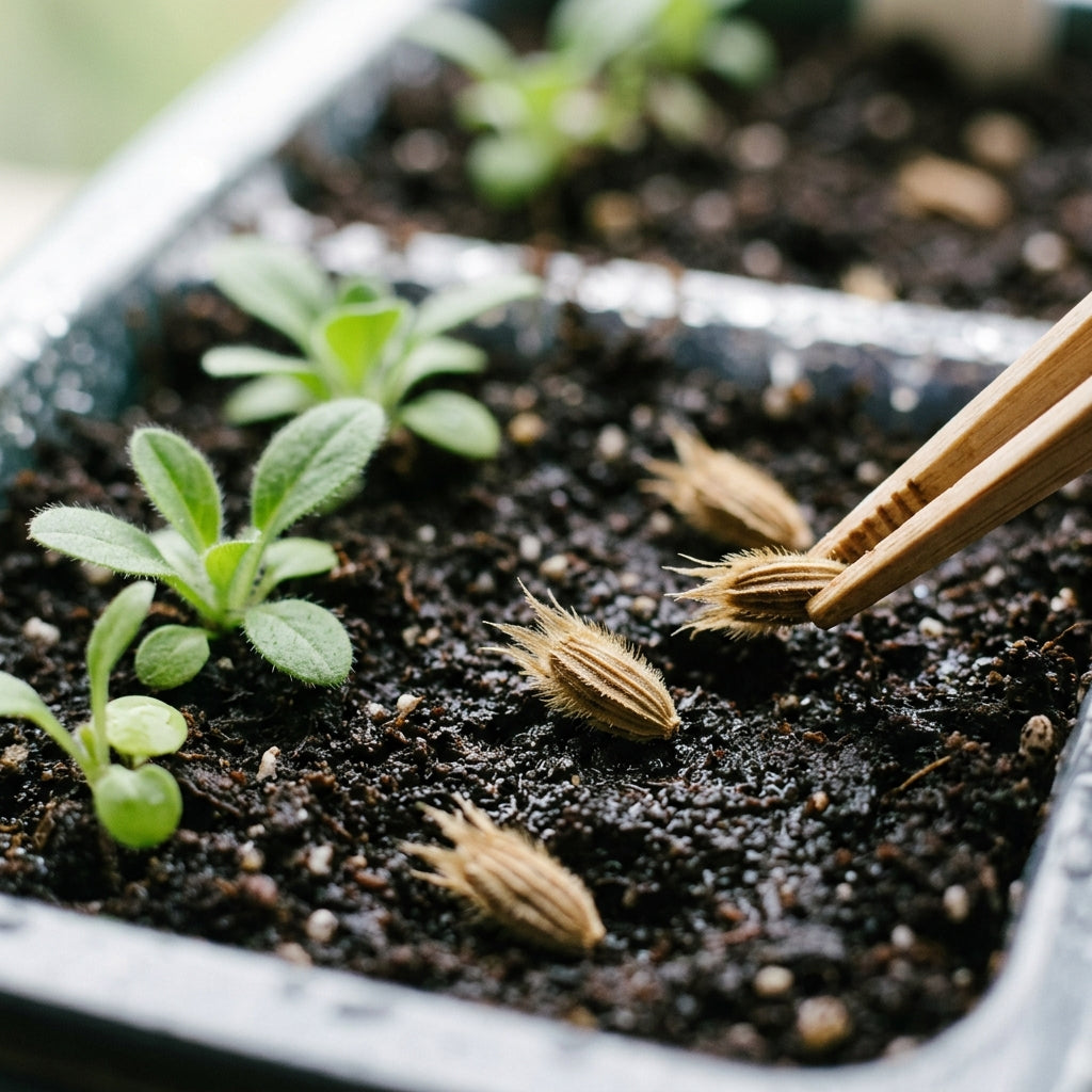 Scabiosa Atropurpurea Beaujolais Bonnets Seeds for Garden Planting