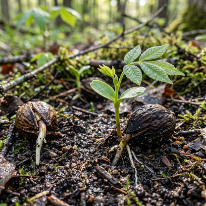 Shagbark Hickory (Carya ovata) Seeds for Planting