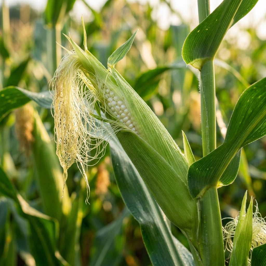 Shimmering Silver Corn Seeds