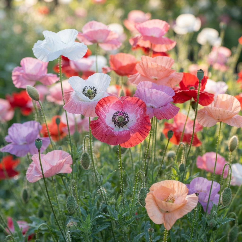 Shirley Mixed Poppy Seeds for Planting
