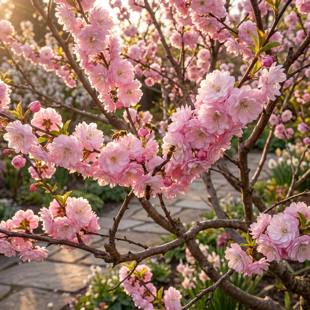 Flowering Almond Prunus Triloba Seeds - Almond Flower Seeds for Garden